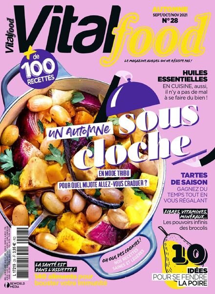 Vital Food – septembre 2021 Cover