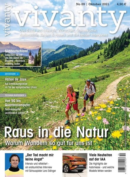 vivanty – Oktober 2021 Cover