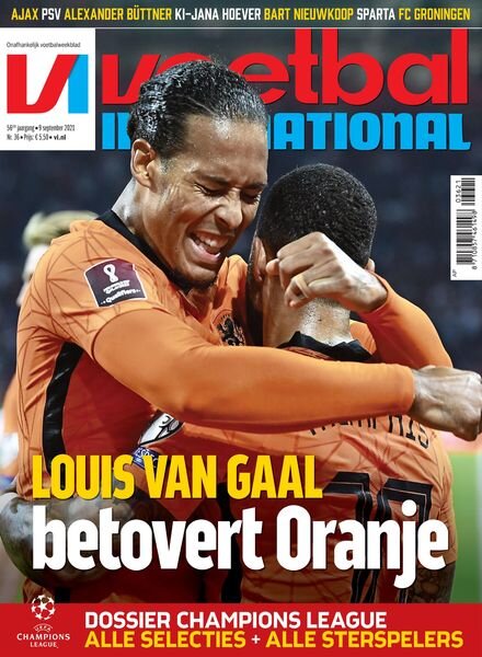Voetbal International – 09 september 2021 Cover