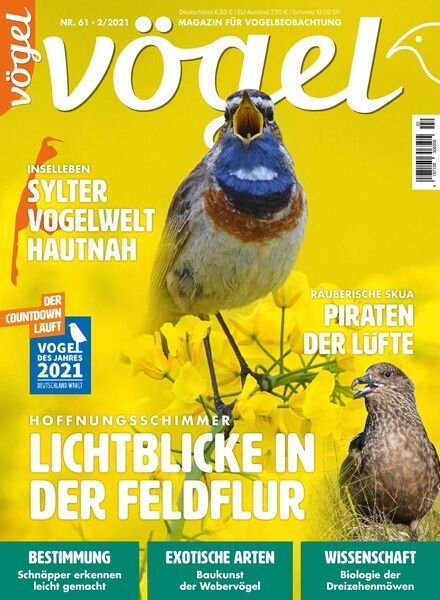 VOGEL – Magazin fur Vogelbeobachtung – 05 Marz 2021 Cover