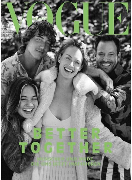 Vogue Germany – Oktober 2021 Cover