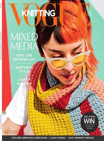 Vogue Knitting – August 2021 Cover