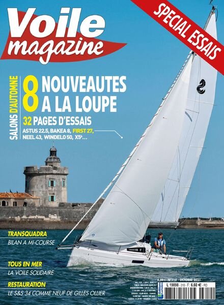 Voile Magazine – octobre 2021 Cover