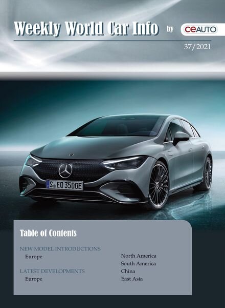 Weekly World Car Info – 11 September 2021 Cover