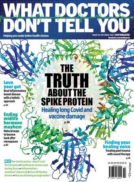 What Doctors Don’t Tell You Australia NZ – October 2021 Cover