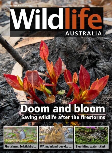 Wildlife Australia – Volume 57 N 1 – Autumn 2020 Cover