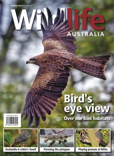 Wildlife Australia – Volume 57 N 4 – Summer 2020 Cover