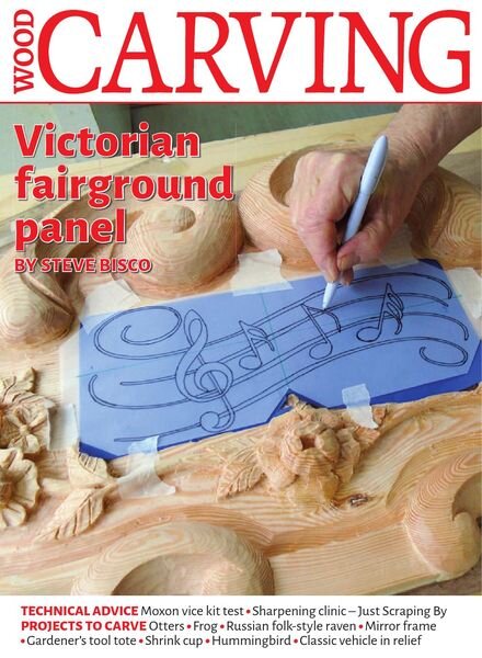 Woodcarving – Issue 182 – July 2021 Cover