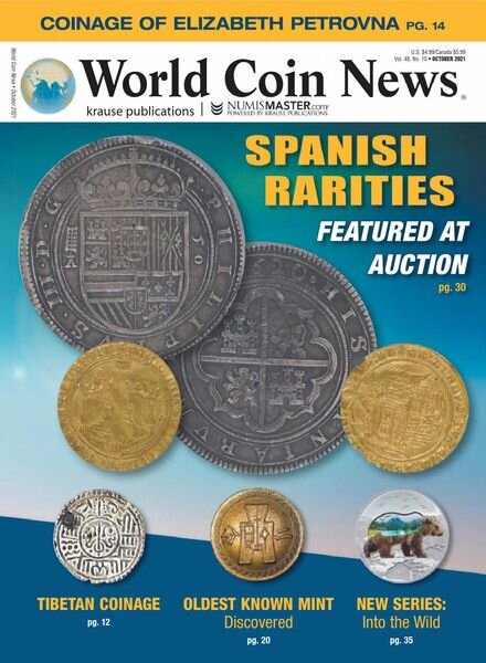 World Coin News – October 2021 Cover