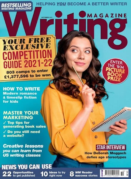 Writing Magazine – October 2021 Cover