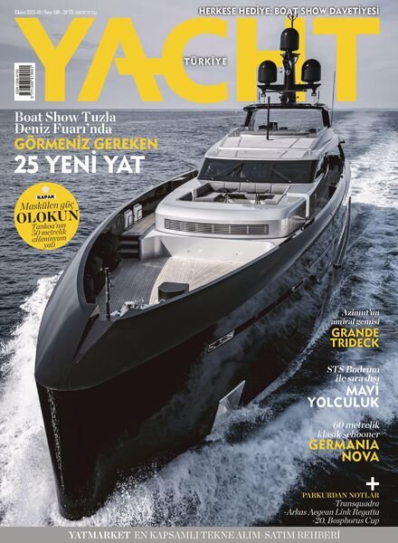 Yacht – Ekim 2021 Cover