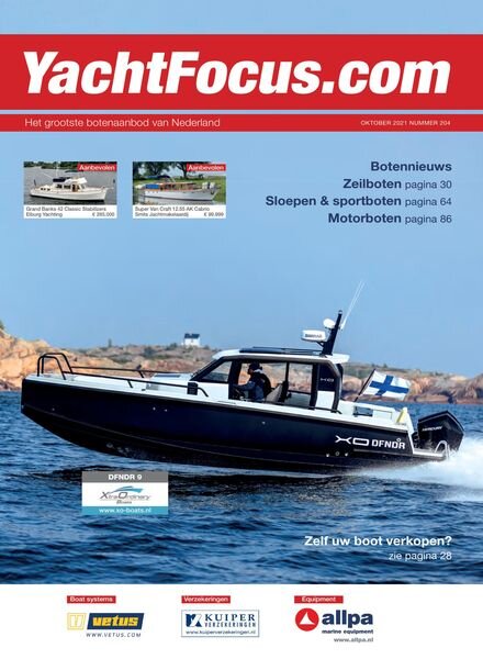 YachtFocus Magazine – september 2021 Cover
