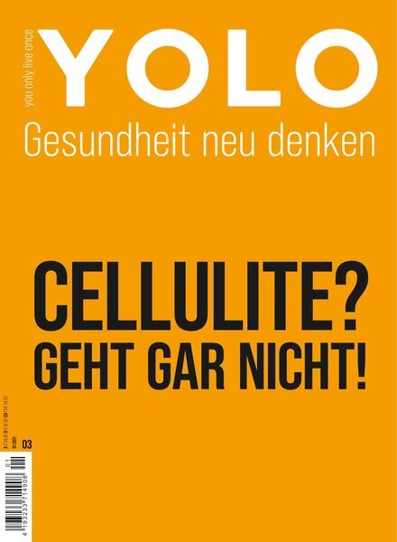 YOLO – You only live once – 26 Februar 2021 Cover