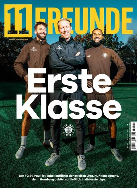 11 Freunde – Dezember 2021 Cover