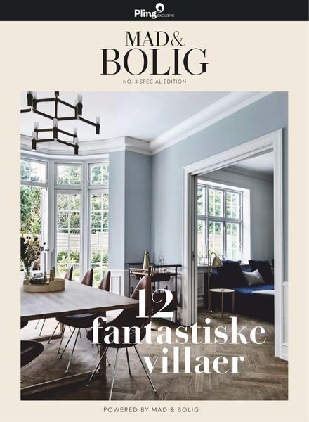 12 fantastiske villaer powered by Mad & Bolig – december 2019 Cover
