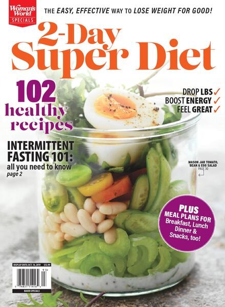 2-Day Super Diet – January 2020 Cover