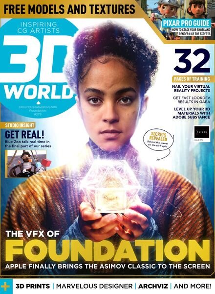 3D World UK – December 2021 Cover