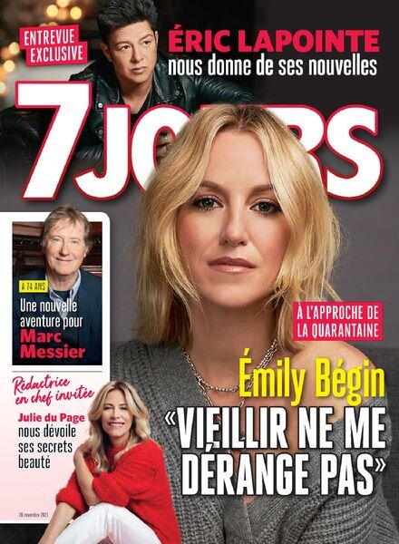 7 Jours – 26 novembre 2021 Cover