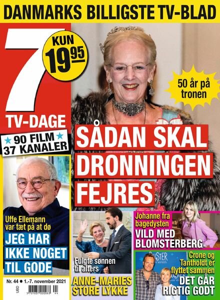 7 TV-Dage – 01 november 2021 Cover