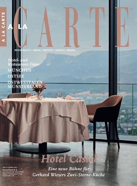 A la Carte – Oktober 2021 Cover