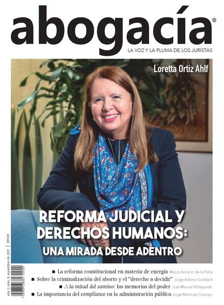Abogacia – noviembre 2021 Cover