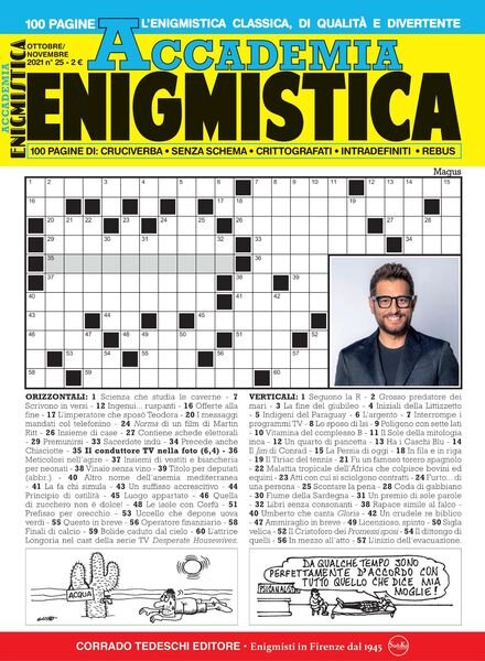 Accademia Enigmistica – ottobre 2021 Cover