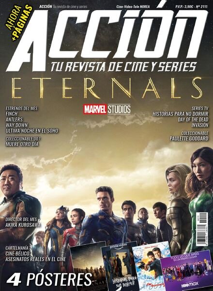 Accion Cine-Video – noviembre 2021 Cover