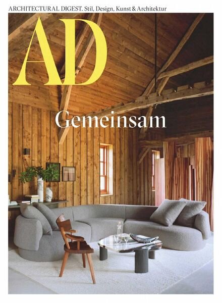 AD Architectural Digest Germany – November 2021 Cover