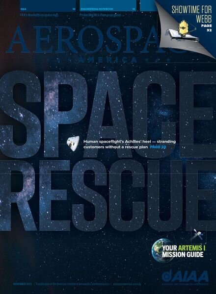 Aerospace America – November 2021 Cover