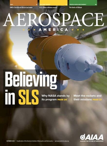 Aerospace America – October-November 2021 Cover