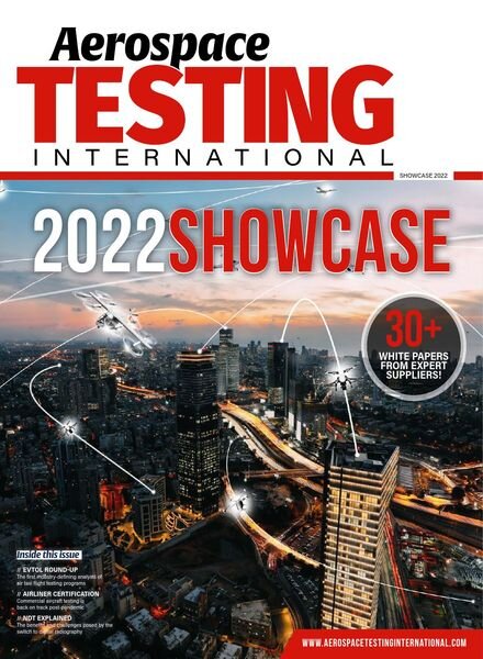 Aerospace Testing International – Showcase 2022 Cover