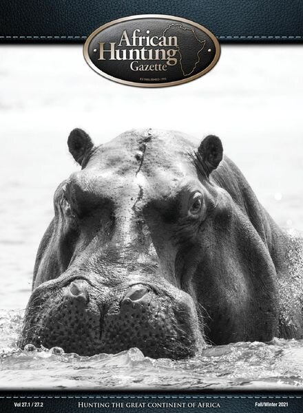 African Hunting Gazette – July 2021 Cover