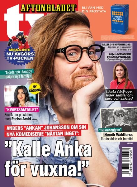 Aftonbladet TV – 01 november 2021 Cover