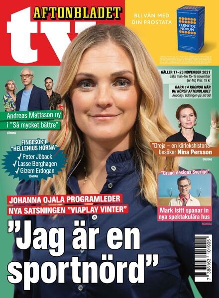 Aftonbladet TV – 15 november 2021 Cover
