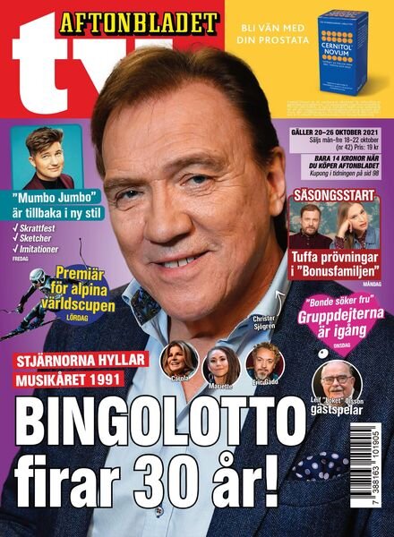 Aftonbladet TV – 18 oktober 2021 Cover