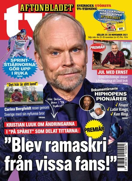 Aftonbladet TV – 22 november 2021 Cover