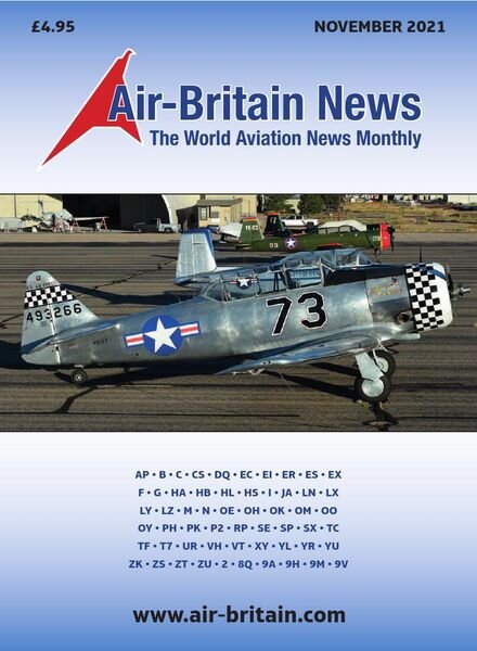 Air-Britain News – November 2021 Cover
