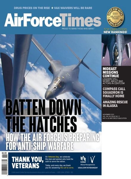 Air Force Times – November 2021 Cover