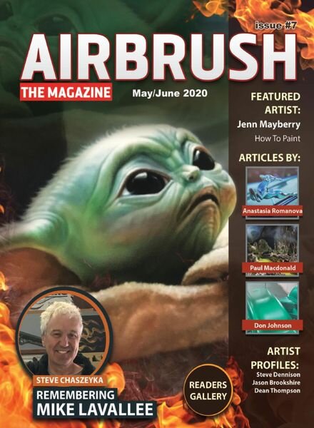 Airbrush The Magazine – Issue 7 – May-June 2020 Cover