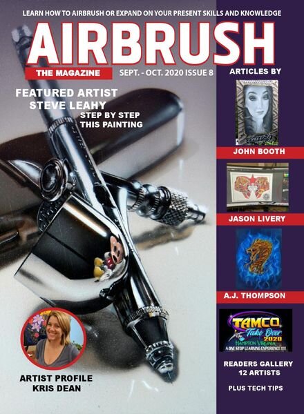 Airbrush The Magazine – Issue 9 – September-October 2020 Cover