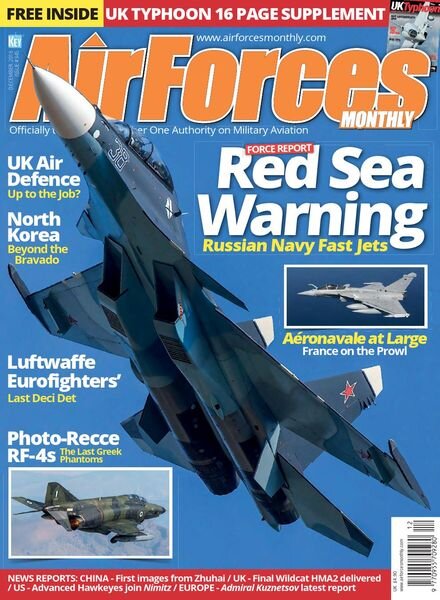 AirForces Monthly – December 2016 Cover