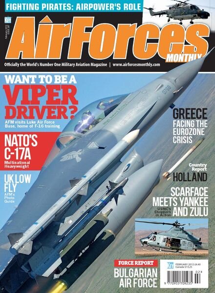 AirForces Monthly – February 2012 Cover