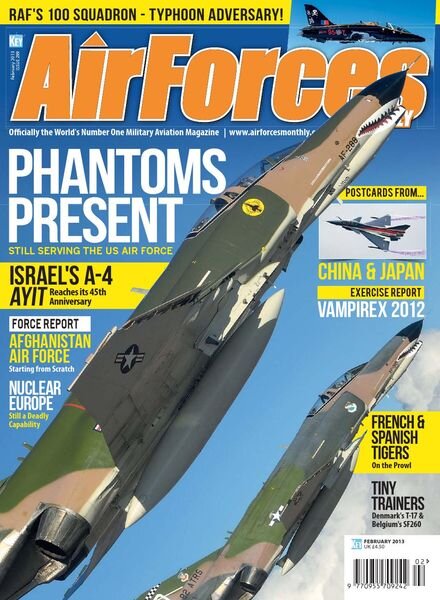 AirForces Monthly – February 2013 Cover