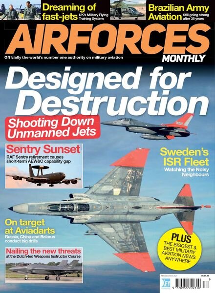AirForces Monthly – Issue 405 – December 2021 Cover