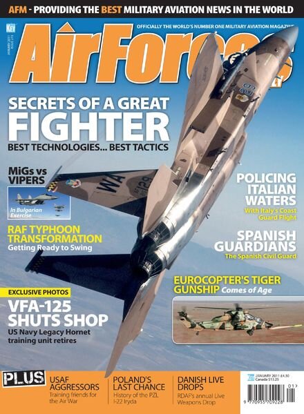 AirForces Monthly – January 2011 Cover