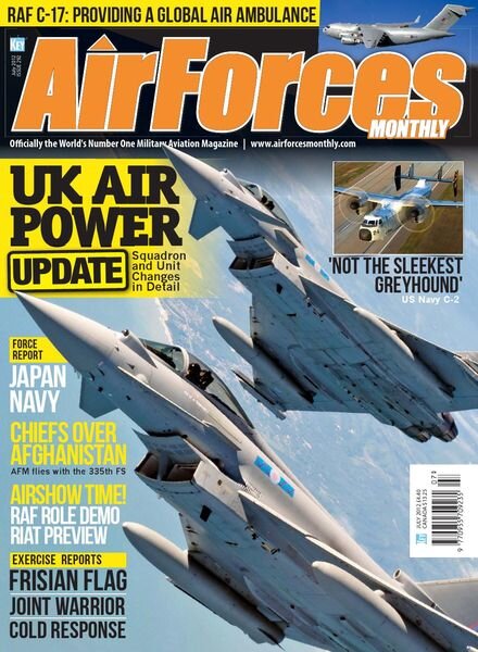 AirForces Monthly – July 2012 Cover