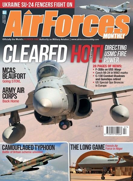 AirForces Monthly – July 2015 Cover