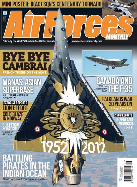 AirForces Monthly – June 2012 Cover