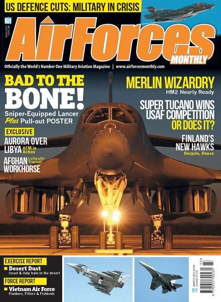 AirForces Monthly – March 2012 Cover