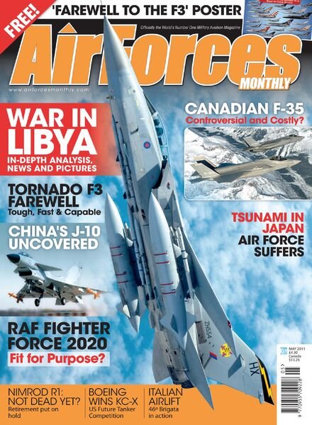 AirForces Monthly – May 2011 Cover